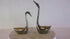 Brass Showpiece Duck Pair Statue 220g